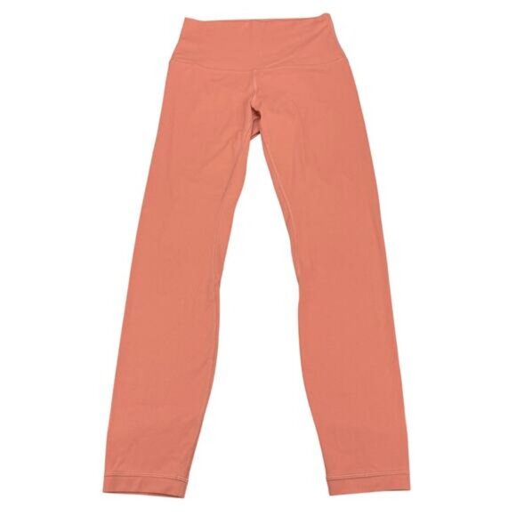 Lululemon Align Pant II 25" Size 4 In Rustic Coral - Picture 3 of 7